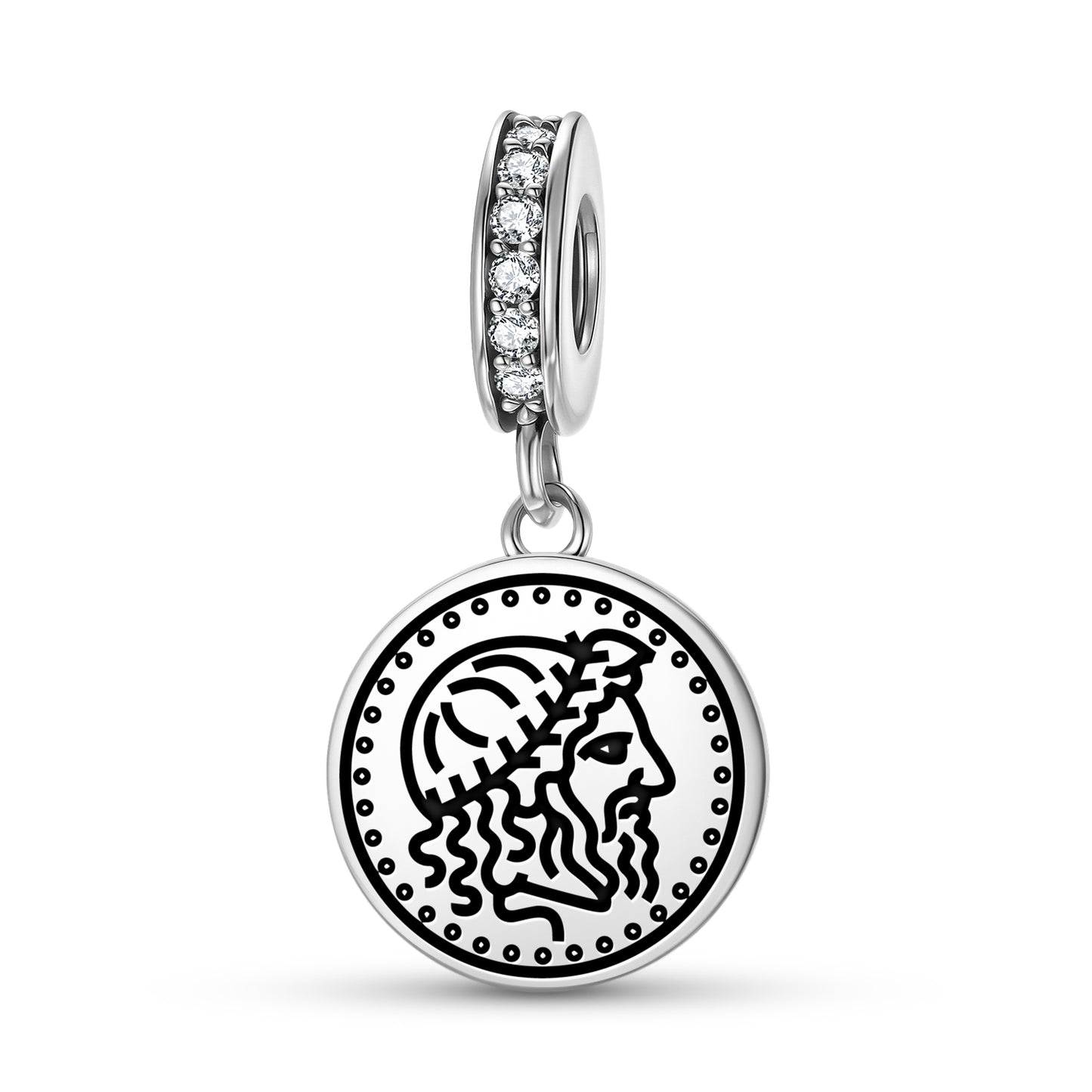 Capitoline Jupiter Roman Empire Symbols Pendant Dangle Charm