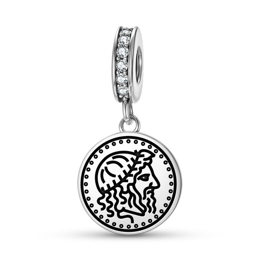 Capitoline Jupiter Roman Empire Symbols Pendant Dangle Charm