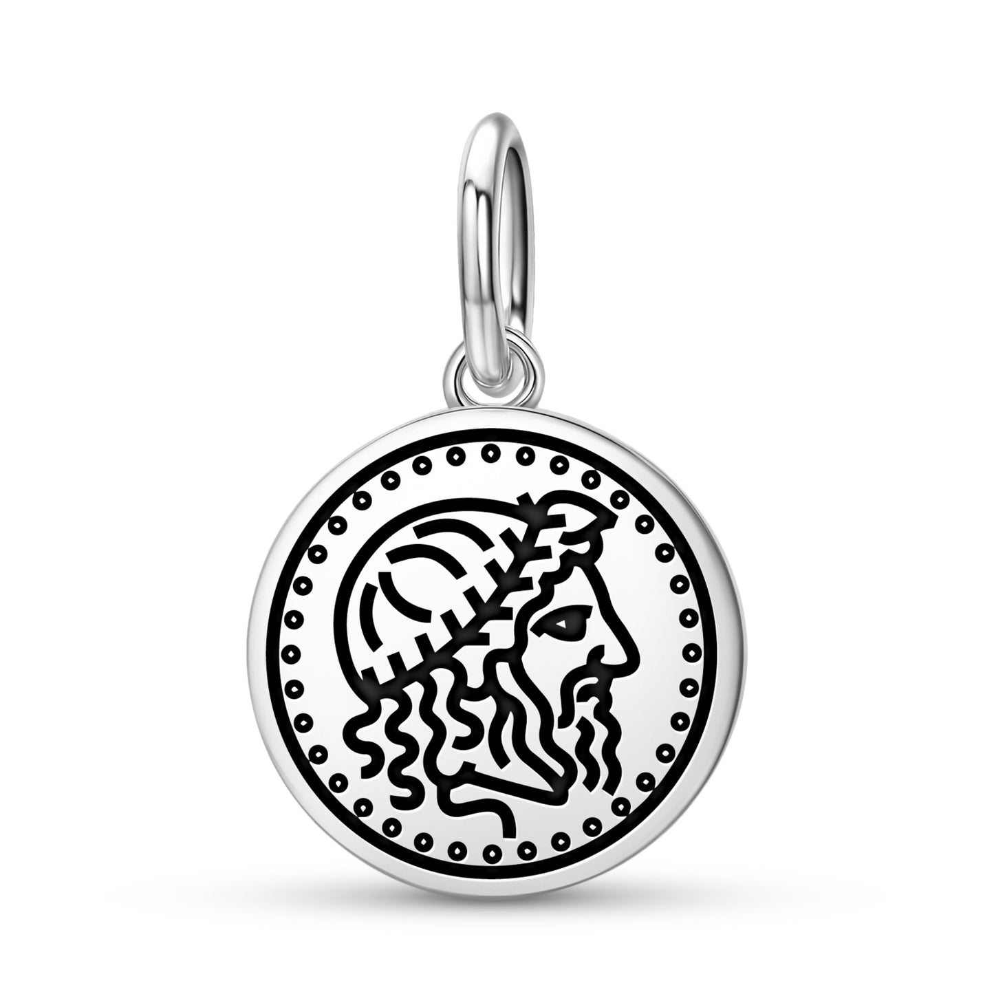 Capitoline Jupiter Roman Empire Symbols Pendant Dangle Charm