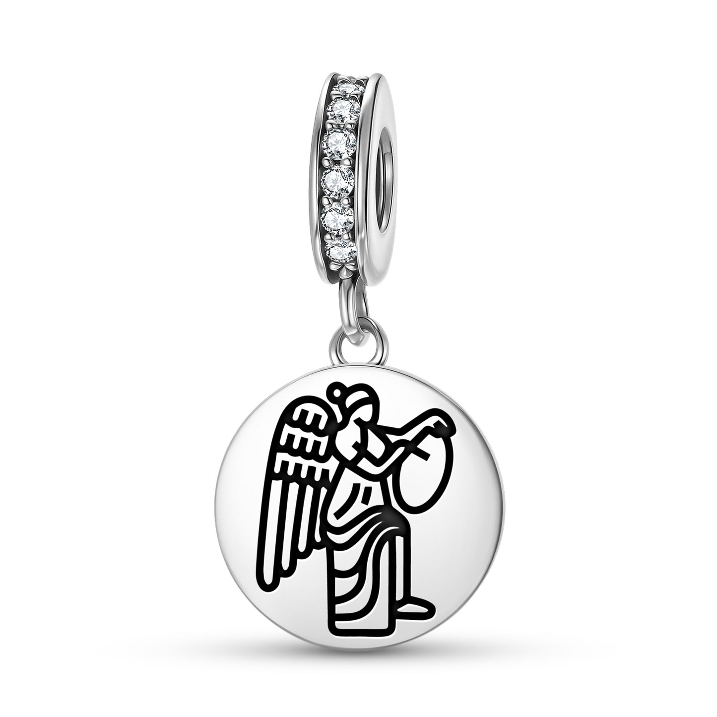 Winged Victory Roman Empire Symbols Pendant Dangle Charm