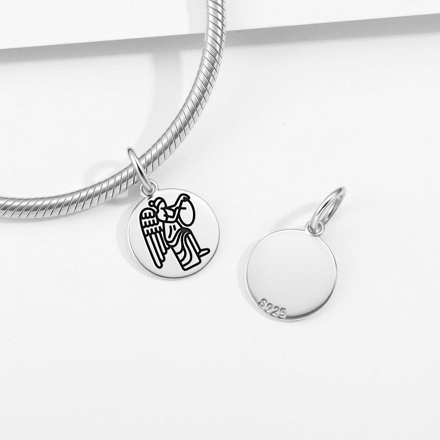 Winged Victory Roman Empire Symbols Pendant Dangle Charm