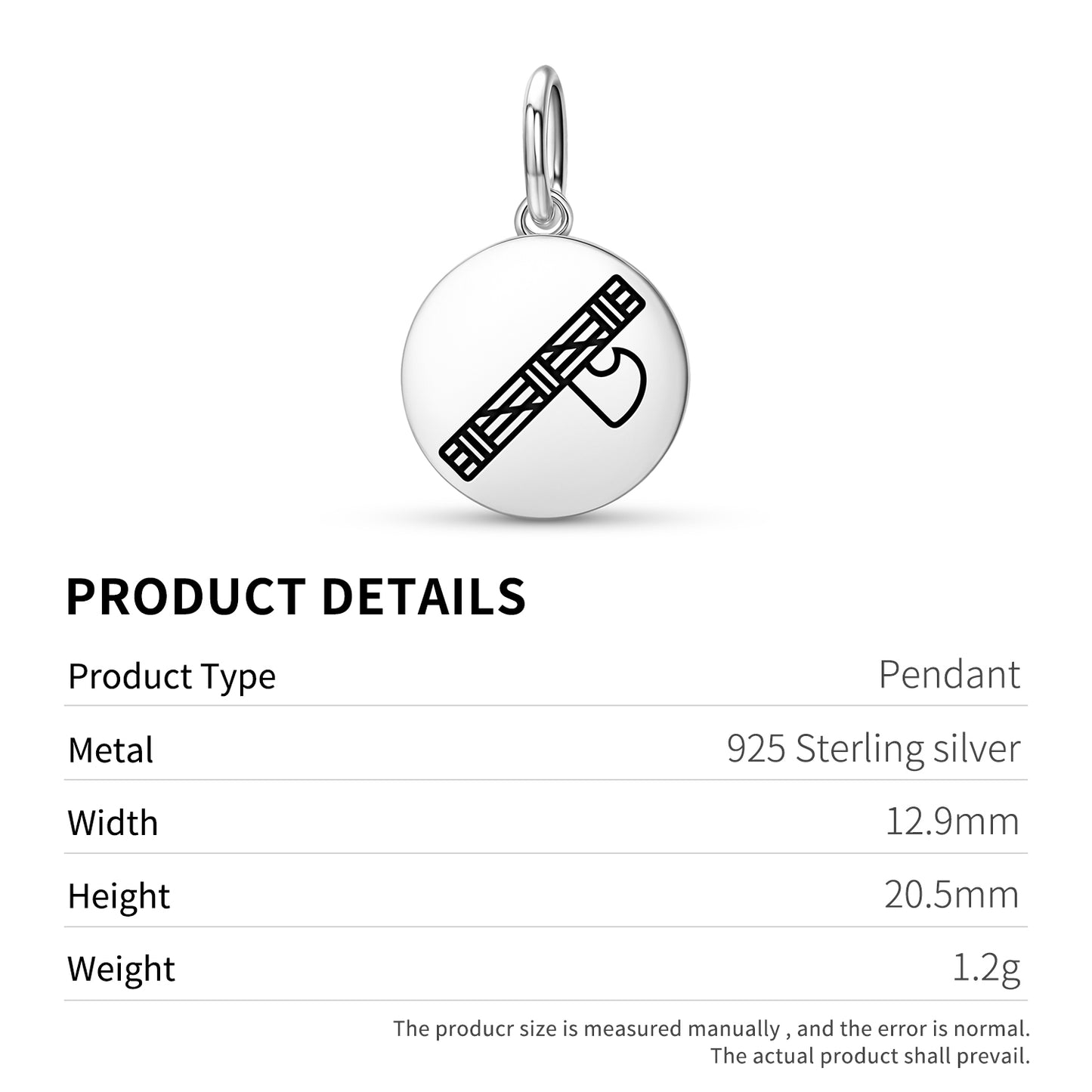 Fasces Lictoriæ Roman Empire Symbols Pendant Dangle Charm