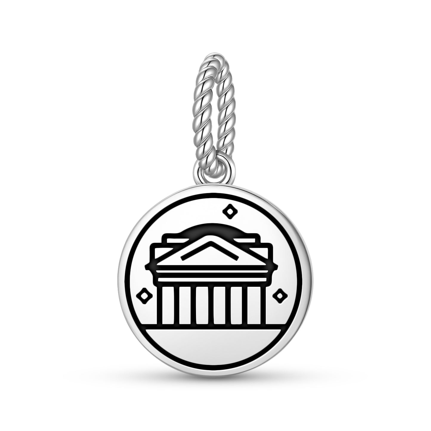 Pantheon Roman Empire Symbols Pendant Dangle Charm