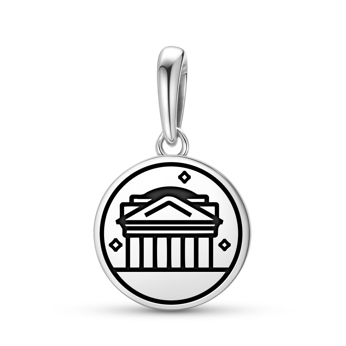 Pantheon Roman Empire Symbols Pendant Dangle Charm