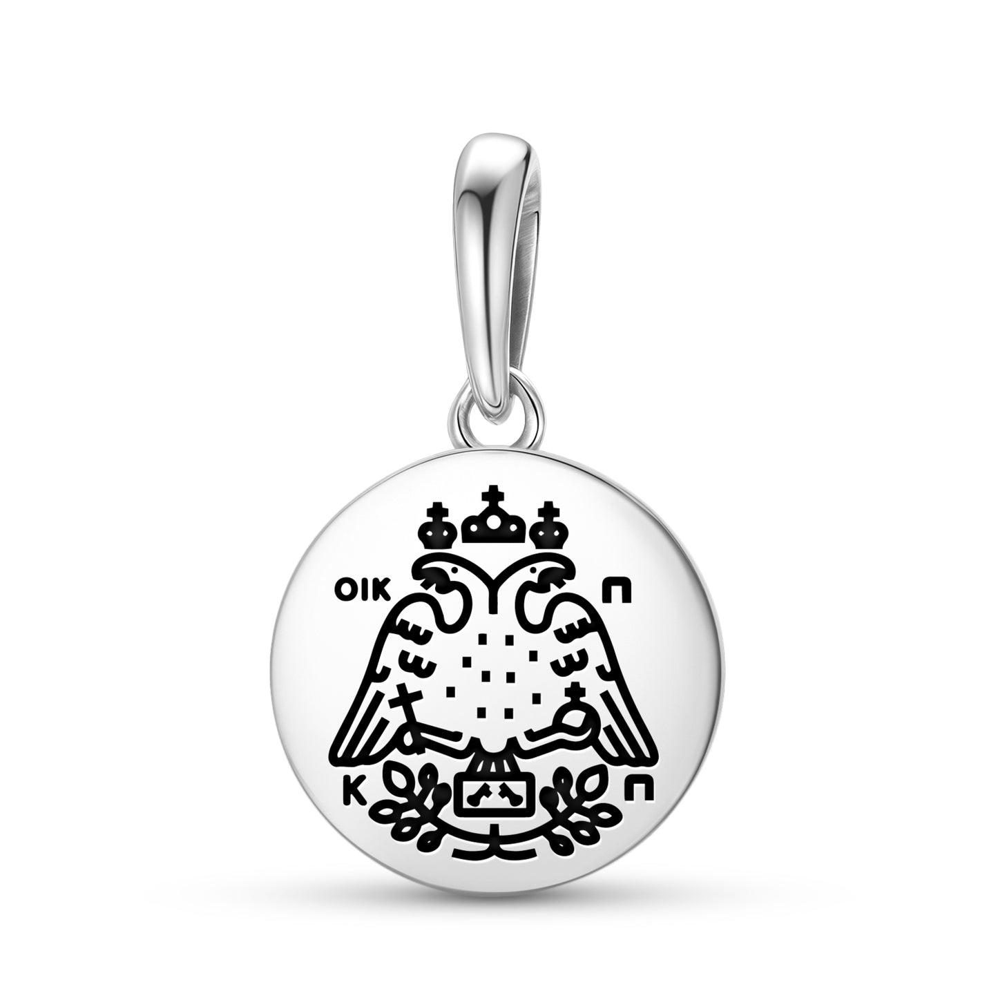 Double-Headed Eagle Roman Empire Symbols Pendant Dangle Charm