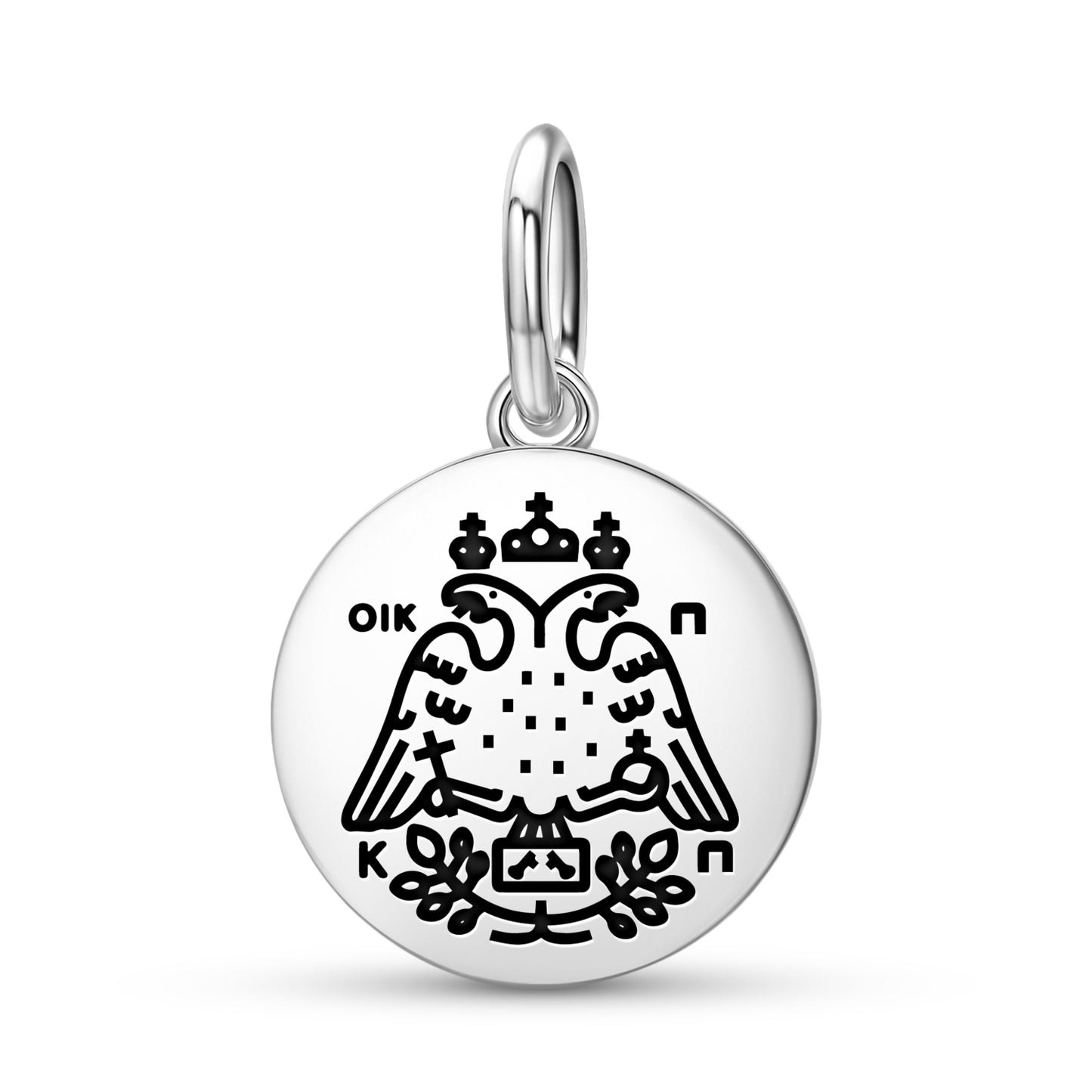Double-Headed Eagle Roman Empire Symbols Pendant Dangle Charm