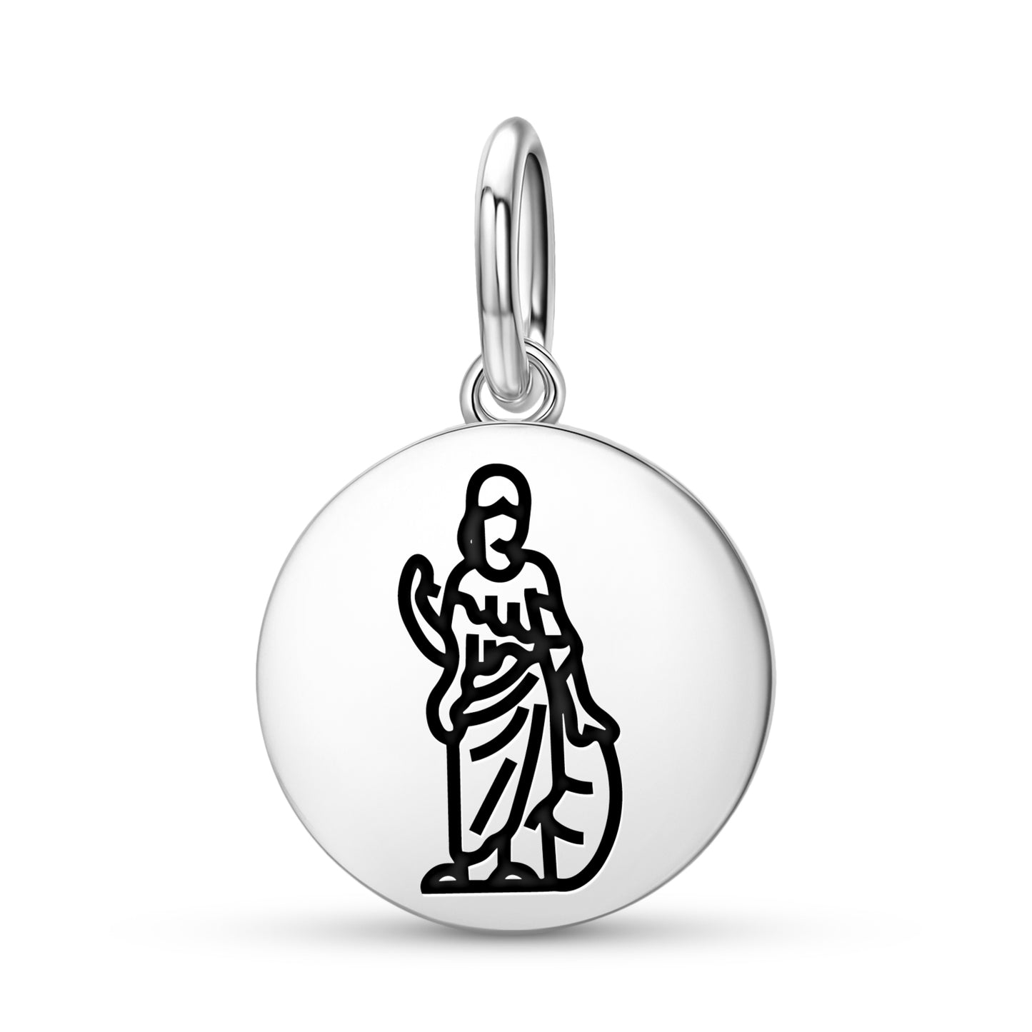 Minerva Roman Empire Symbols Pendant Dangle Charm