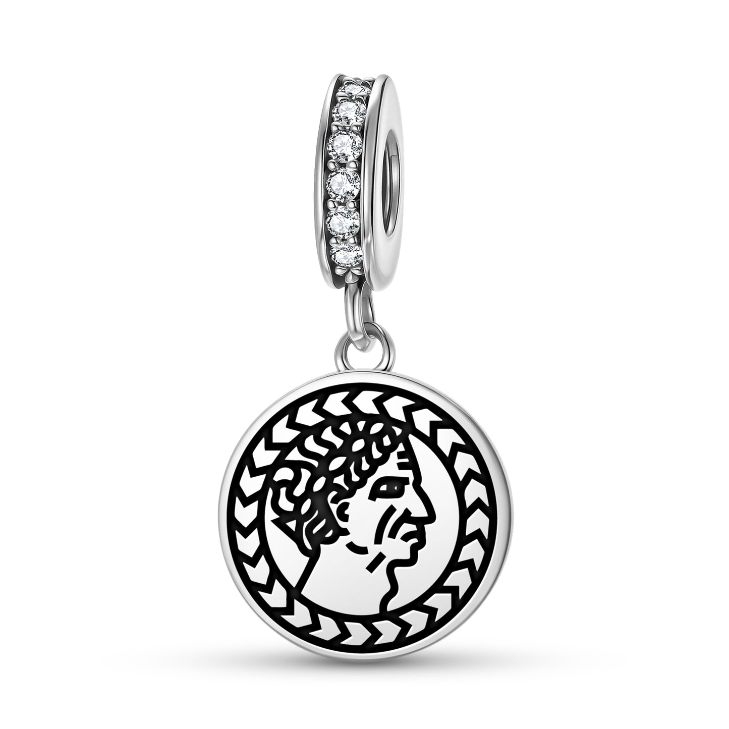 Julius Caesar Roman Empire Symbols Pendant Dangle Charm