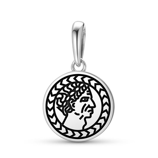 Julius Caesar Roman Empire Symbols Pendant Dangle Charm