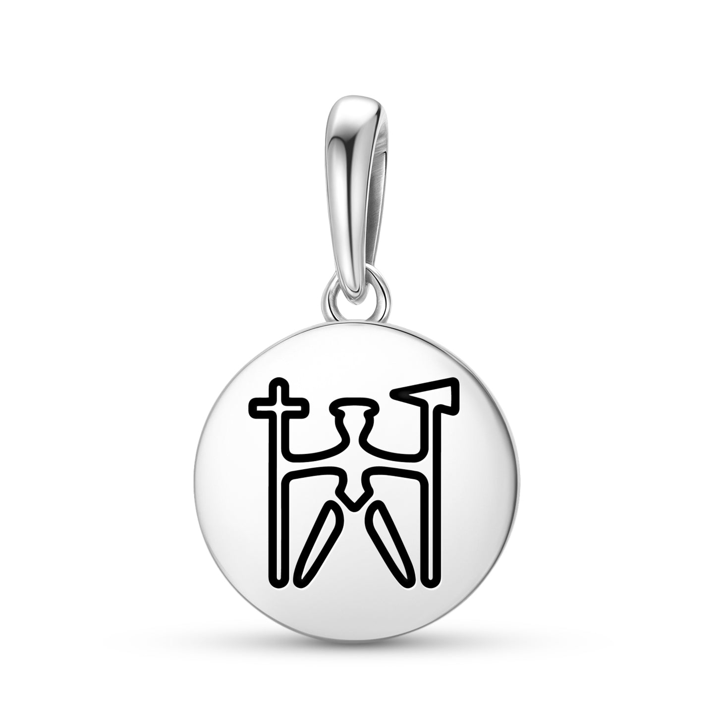 Tiermes Sami Symbols Pendant Dangle Charm
