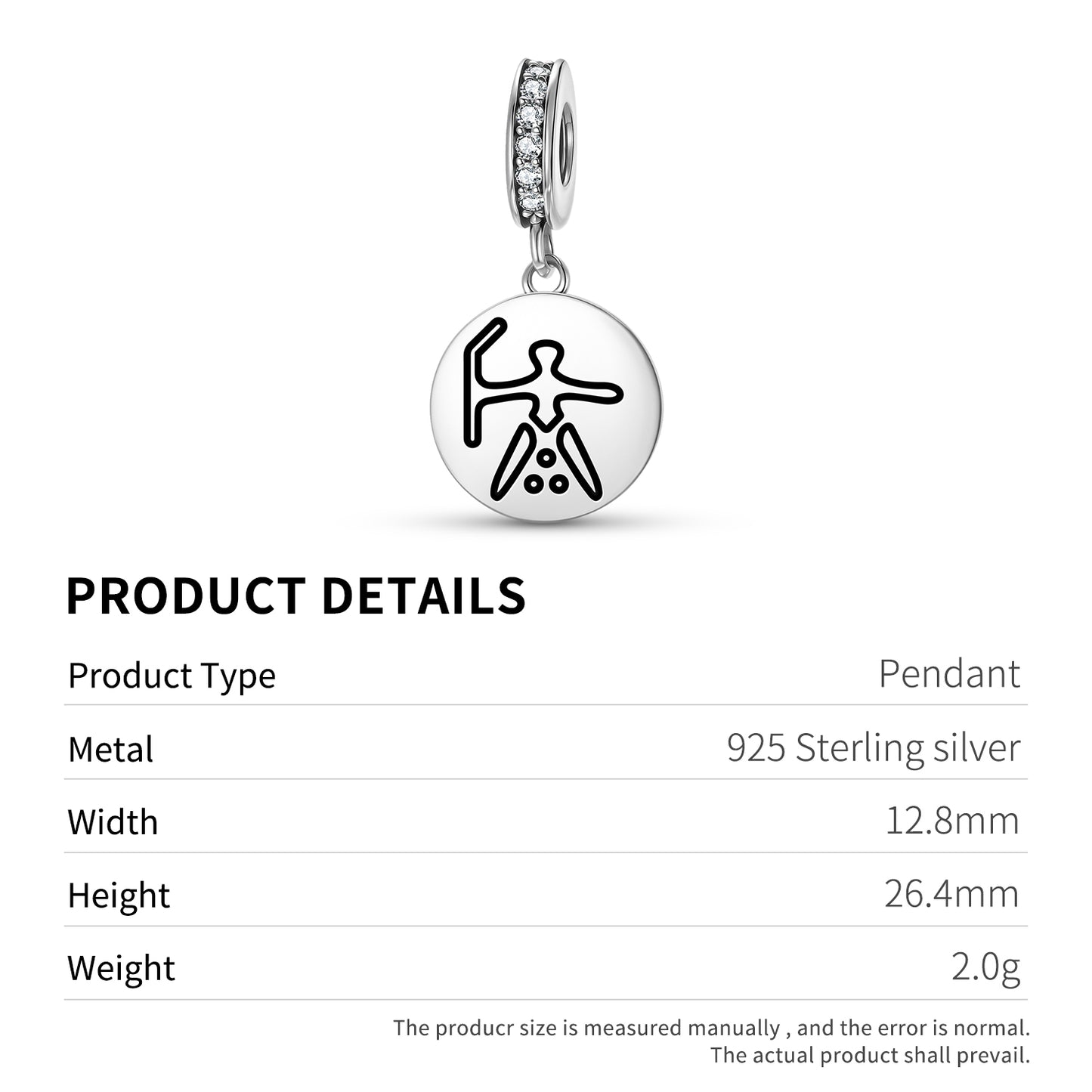 Ruohtta Sami Symbols Pendant Dangle Charm