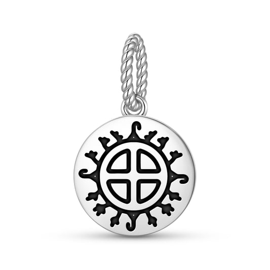 Sami shamanic drum Sami Symbols Pendant Dangle Charm