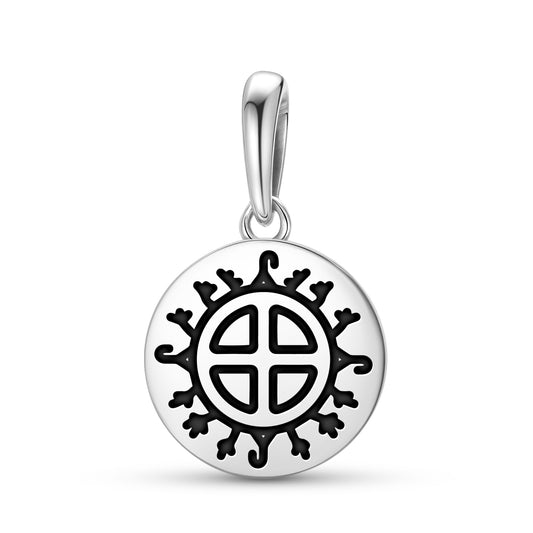 Sami shamanic drum Sami Symbols Pendant Dangle Charm