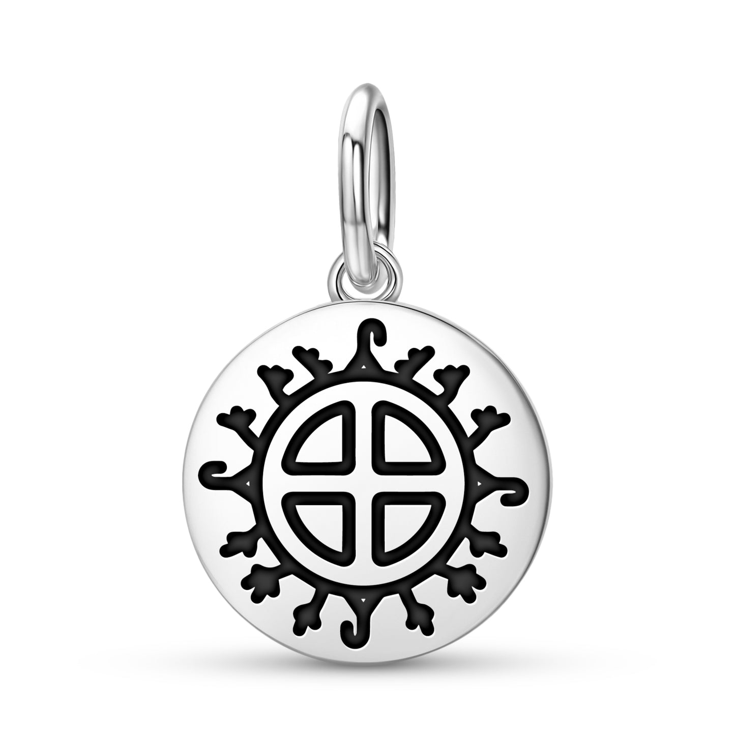 Sami shamanic drum Sami Symbols Pendant Dangle Charm