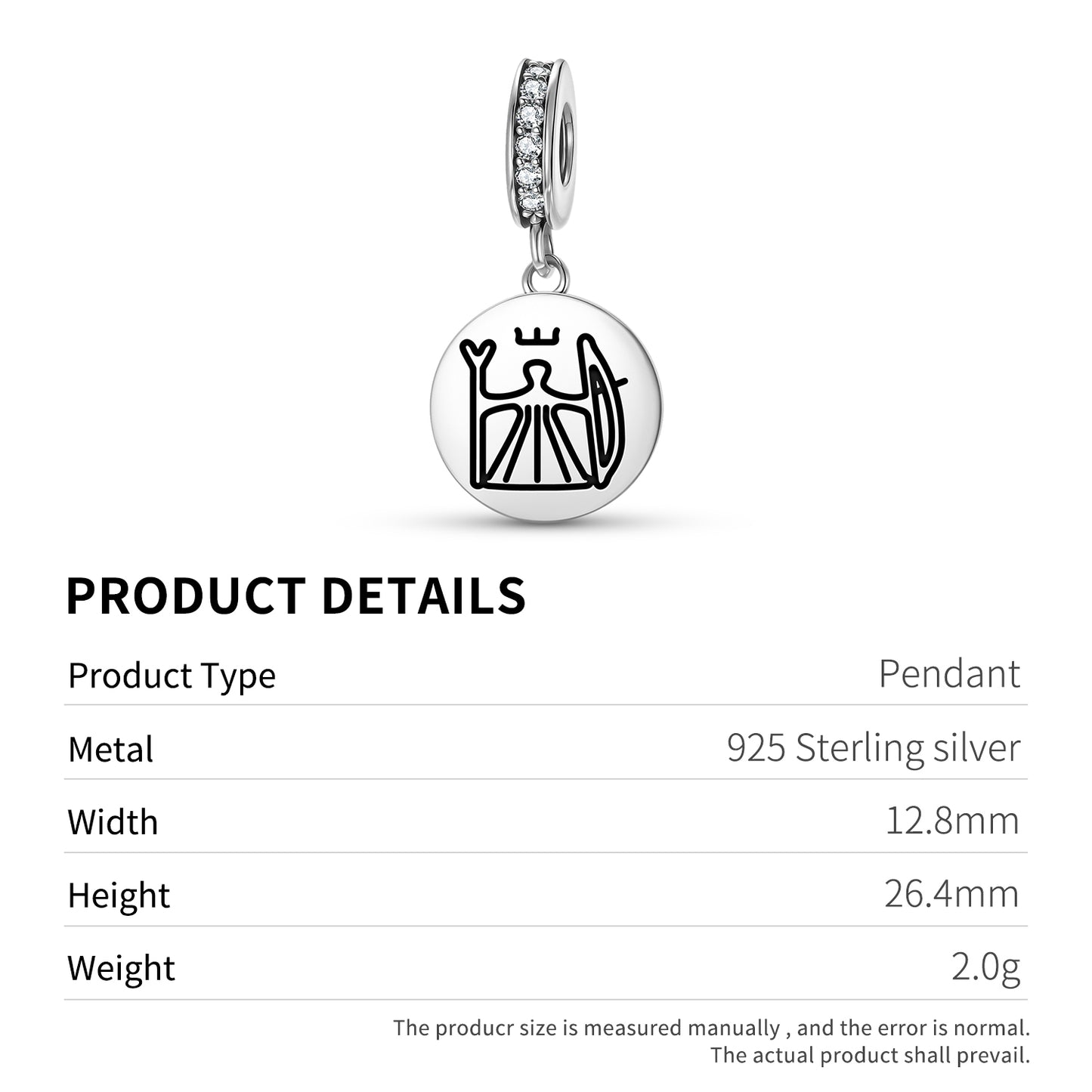 Juksakka Juksahkka Sami Symbols Pendant Dangle Charm