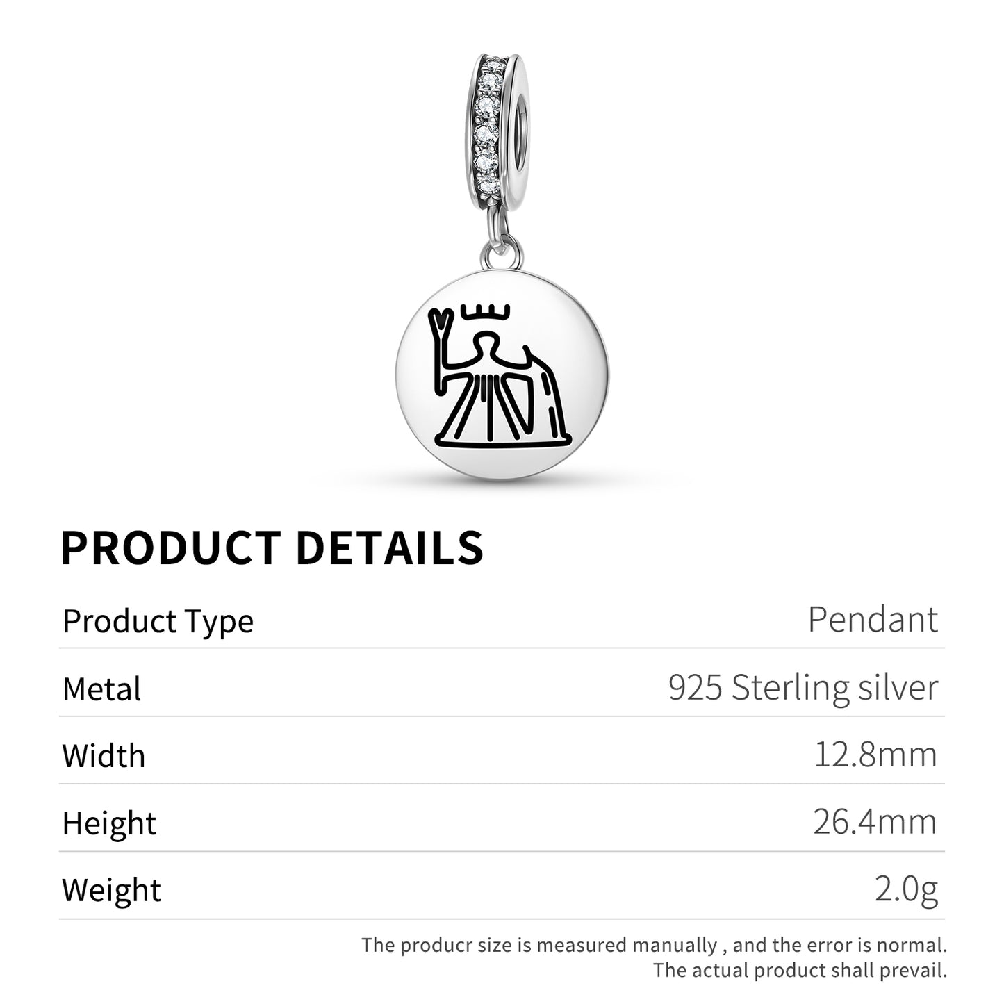 Uksakka Uksahkka Sami Symbols Pendant Dangle Charm