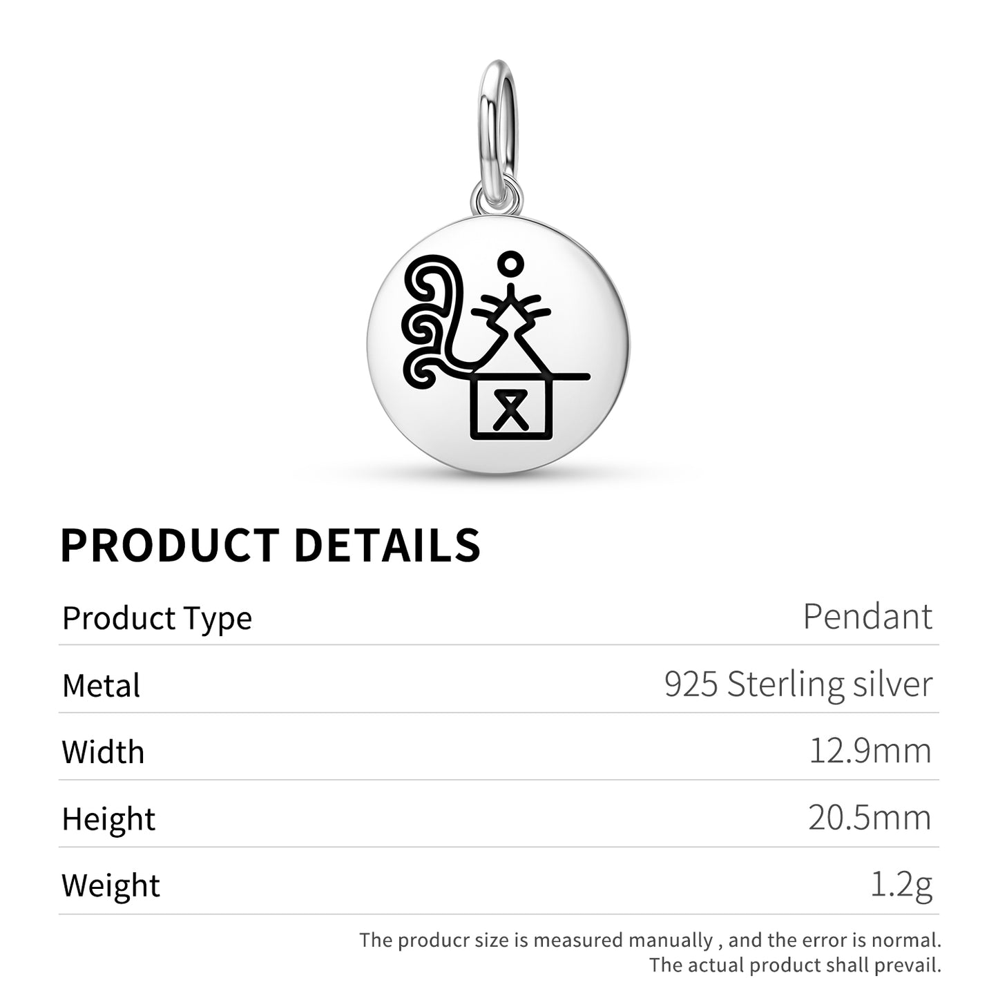 Hedelmällisyyden Jumala Sami Symbols Pendant Dangle Charm
