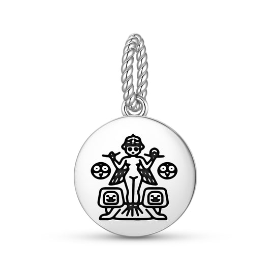 Ereshkigal Sumerian Symbols Pendant Dangle Charm