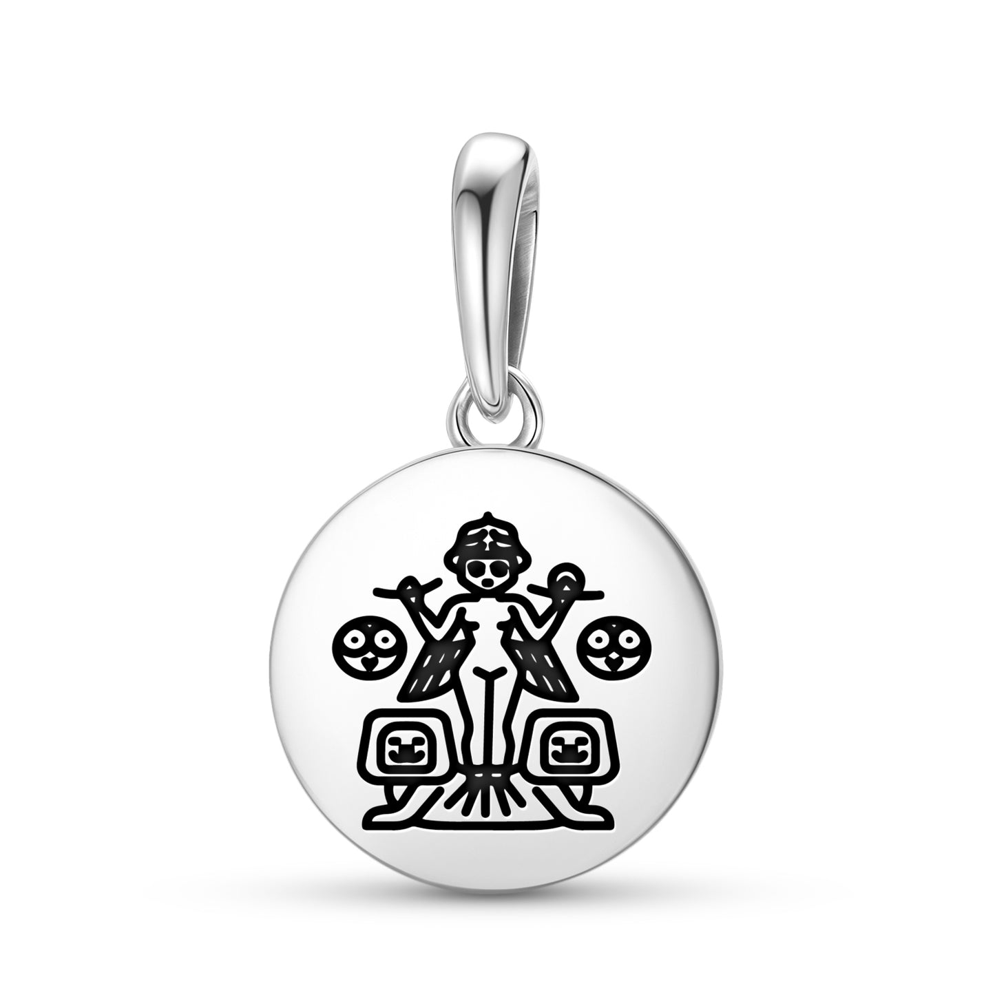 Ereshkigal Sumerian Symbols Pendant Dangle Charm