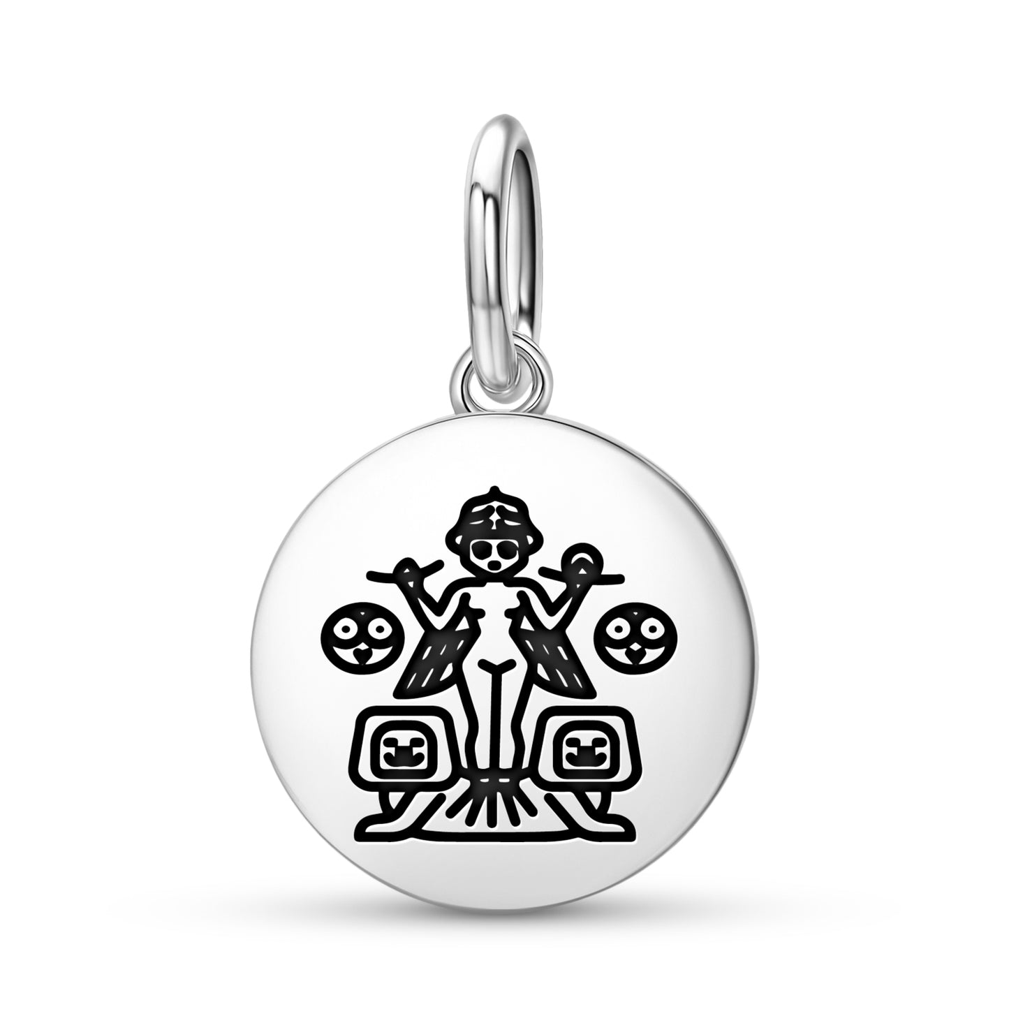 Ereshkigal Sumerian Symbols Pendant Dangle Charm