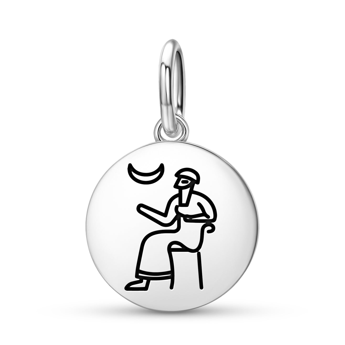 Nannar Nanna Sumerian Symbols Pendant Dangle Charm