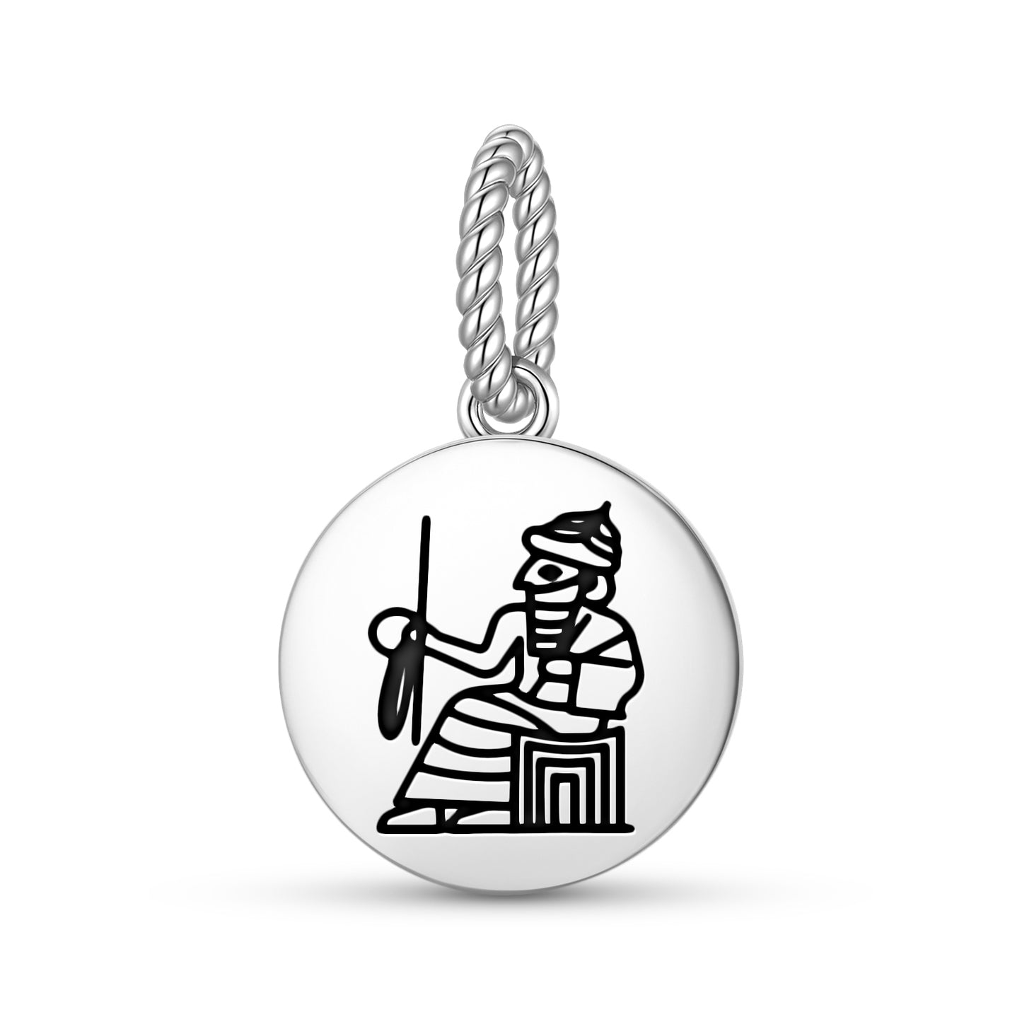 Enlil Elil Sumerian Symbols Pendant Dangle Charm