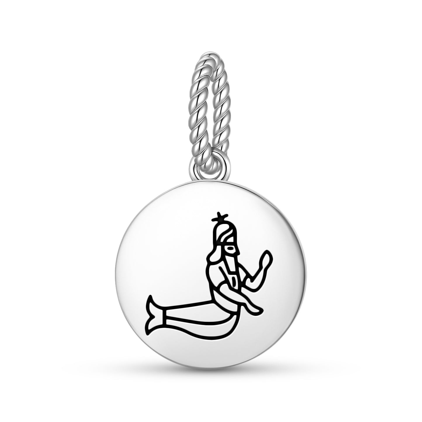 Dagan Dagon Sumerian Symbols Pendant Dangle Charm