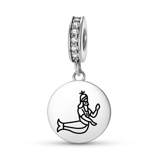 Dagan Dagon Sumerian Symbols Pendant Dangle Charm