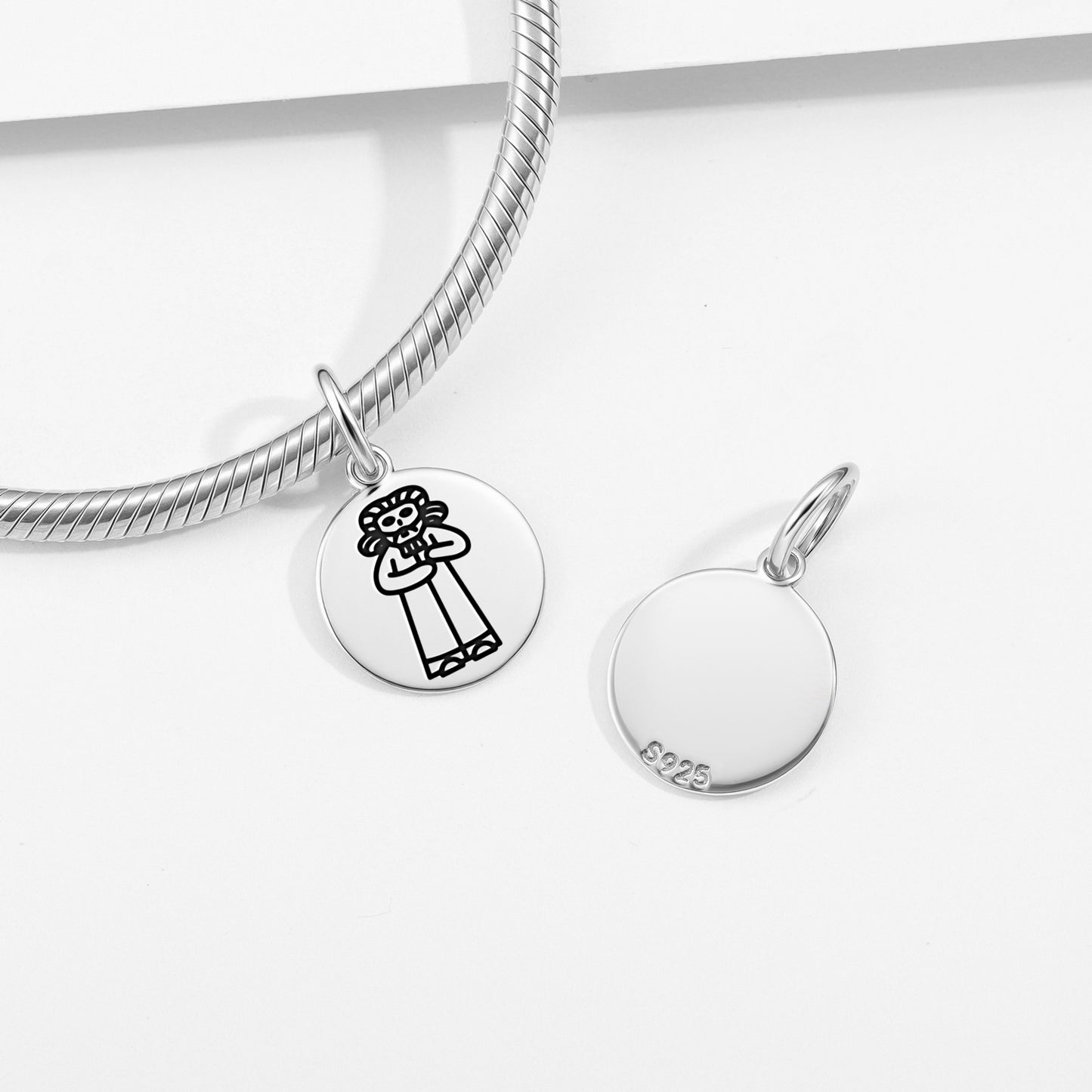 Lahmu Lahamu Sumerian Symbols Pendant Dangle Charm