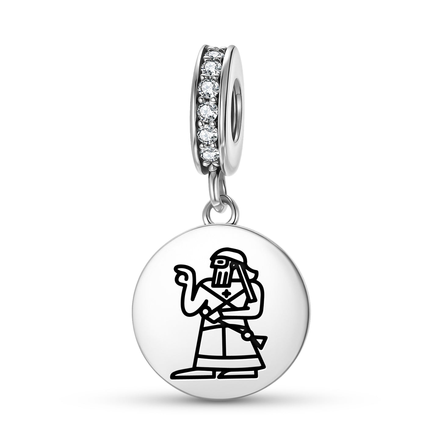 An Anu Anum Sumerian Symbols Pendant Dangle Charm