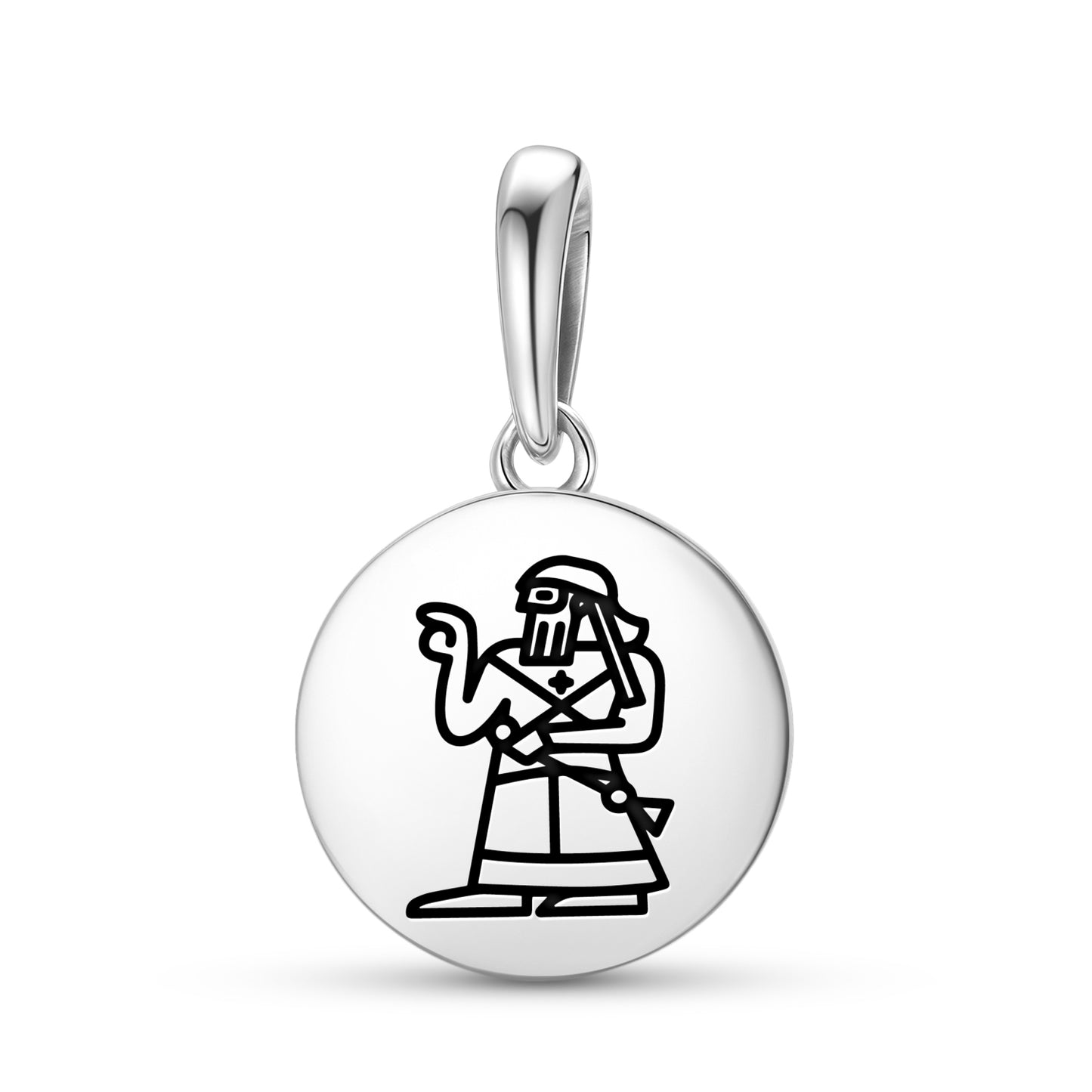 An Anu Anum Sumerian Symbols Pendant Dangle Charm