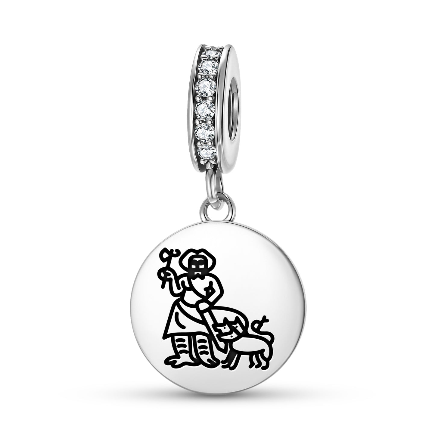 Nergal Sumerian Symbols Pendant Dangle Charm