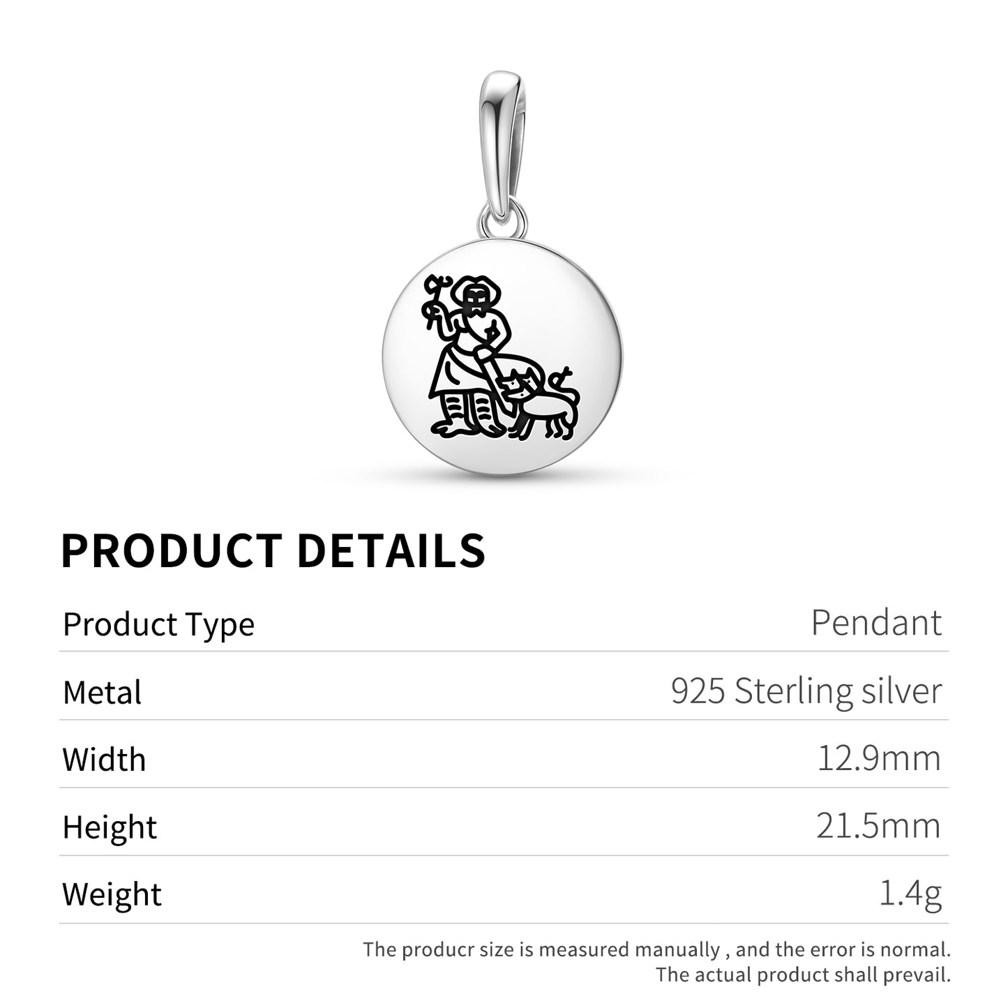 Nergal Sumerian Symbols Pendant Dangle Charm