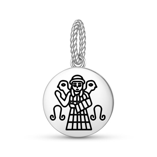 Ninhursag Damgalnuna Sumerian Symbols Pendant Dangle Charm