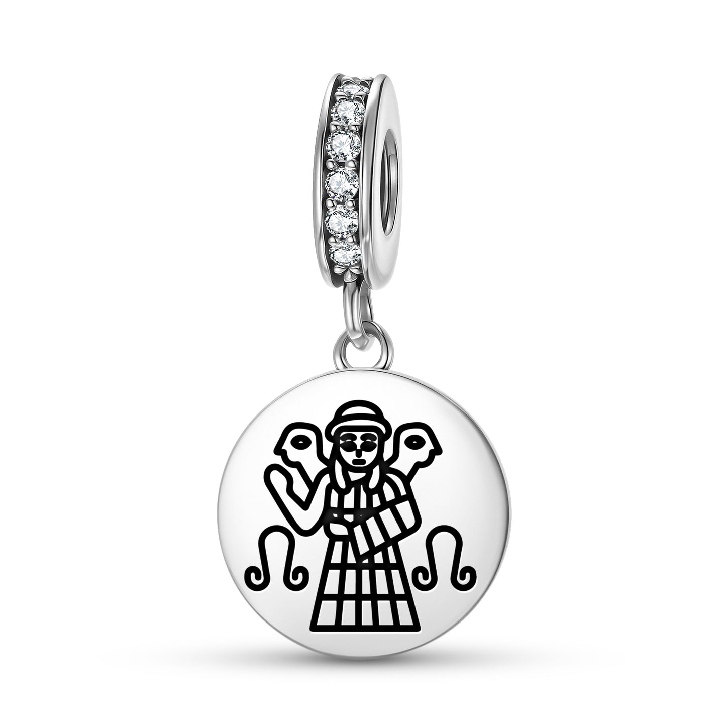 Ninhursag Damgalnuna Sumerian Symbols Pendant Dangle Charm