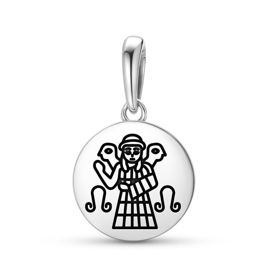 Ninhursag Damgalnuna Sumerian Symbols Pendant Dangle Charm
