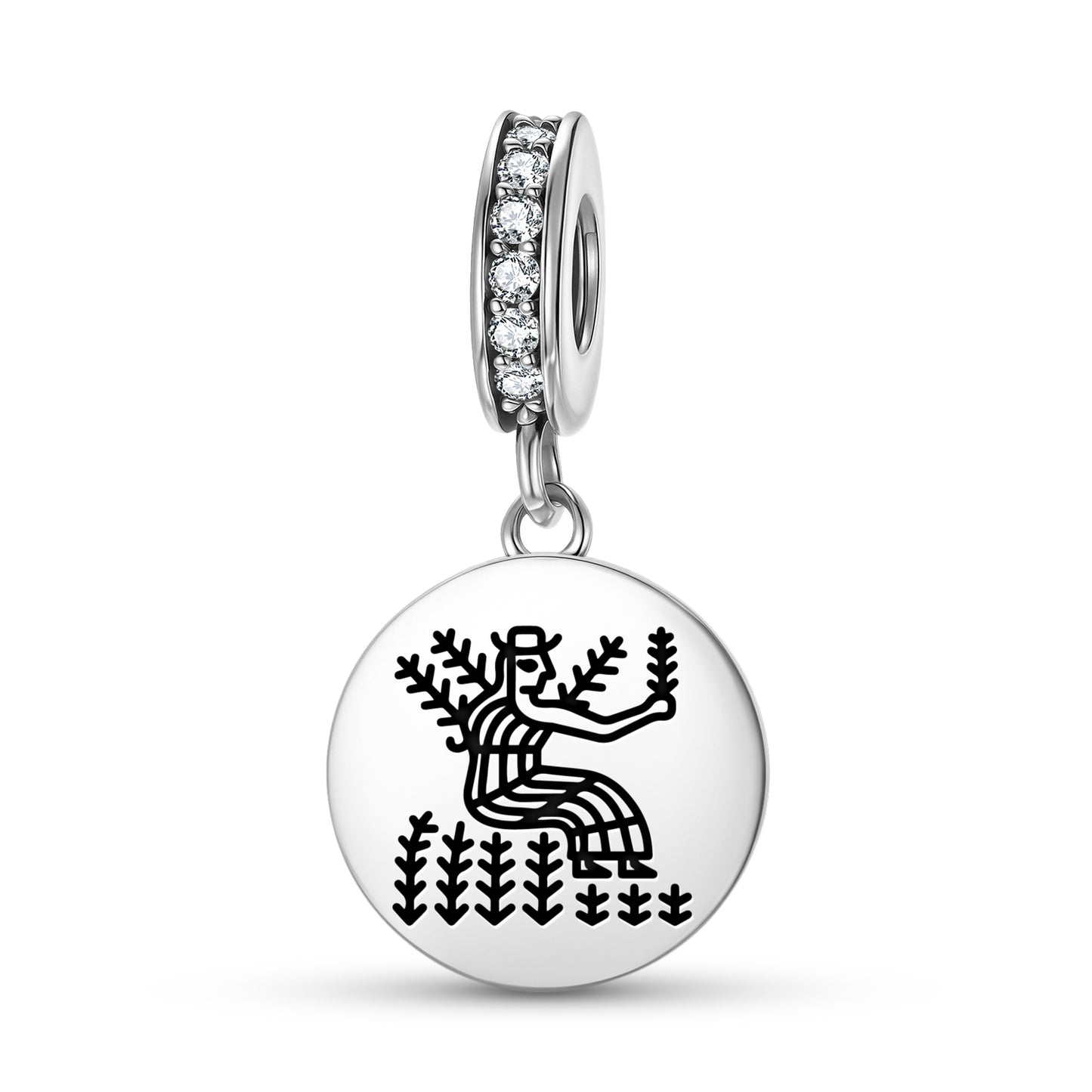 Ashnan Ezina Sumerian Symbols Pendant Dangle Charm