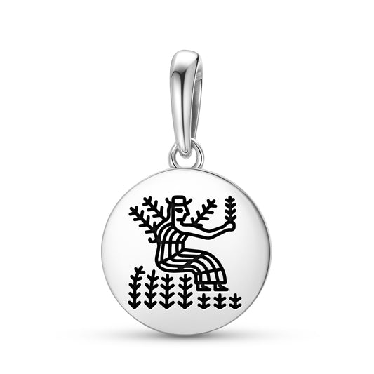 Ashnan Ezina Sumerian Symbols Pendant Dangle Charm