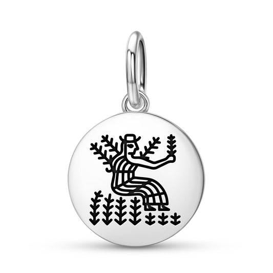 Ashnan Ezina Sumerian Symbols Pendant Dangle Charm