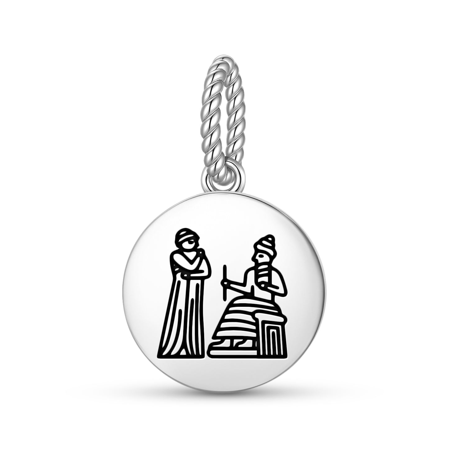Aya Nin Aya Sherida Sumerian Symbols Pendant Dangle Charm