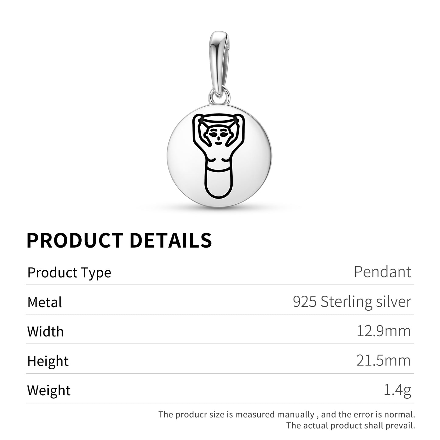Ninkasi Kurunnītu Sumerian Symbols Pendant Dangle Charm