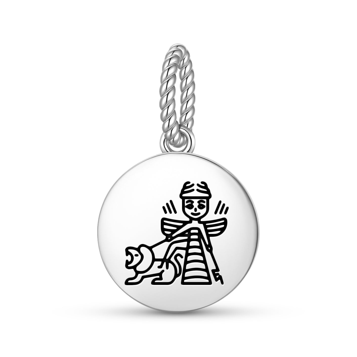 Inanna Ishtar Sumerian Symbols Pendant Dangle Charm