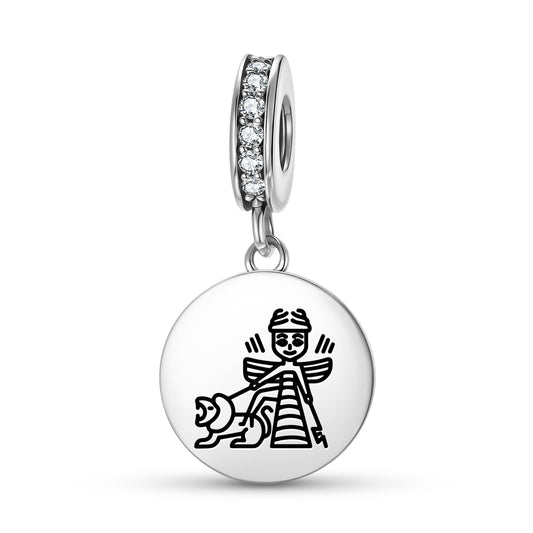 Inanna Ishtar Sumerian Symbols Pendant Dangle Charm