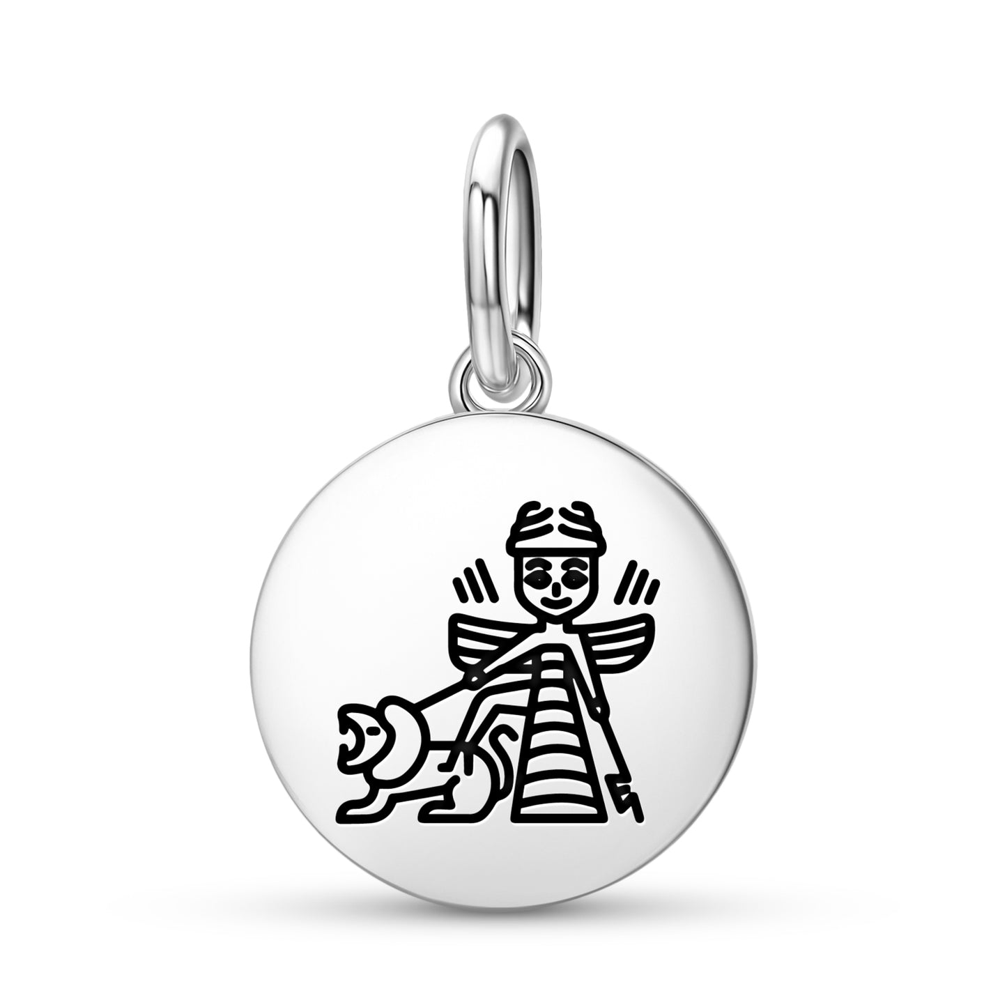 Inanna Ishtar Sumerian Symbols Pendant Dangle Charm