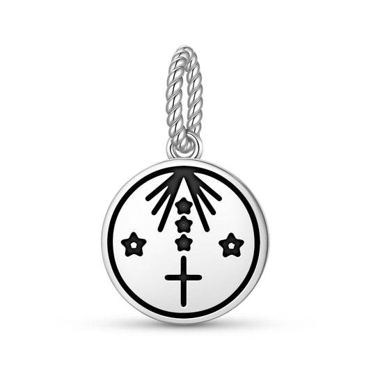 Obatala Central America Symbols Pendant Dangle Charm