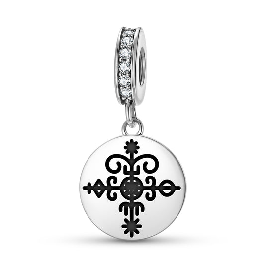 Simbi Ganga Central America Symbols Pendant Dangle Charm