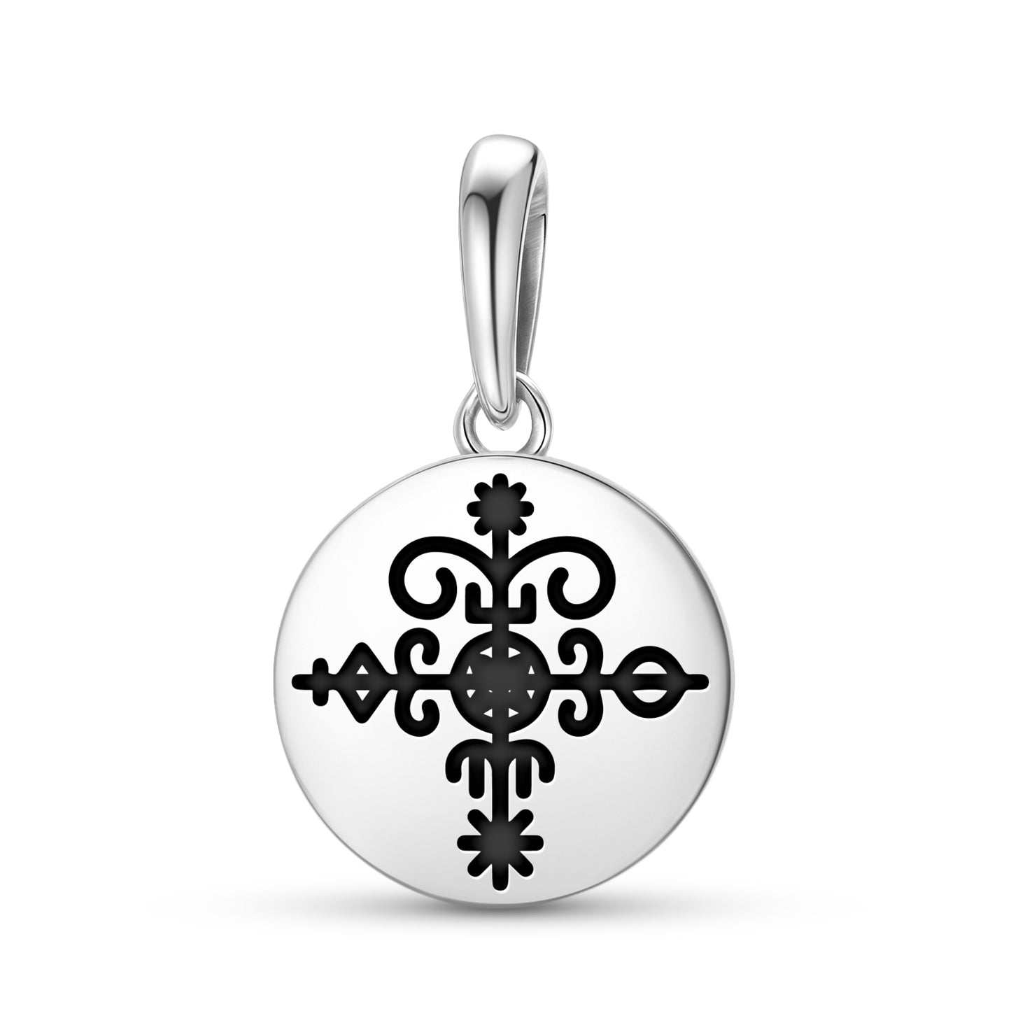Simbi Ganga Central America Symbols Pendant Dangle Charm