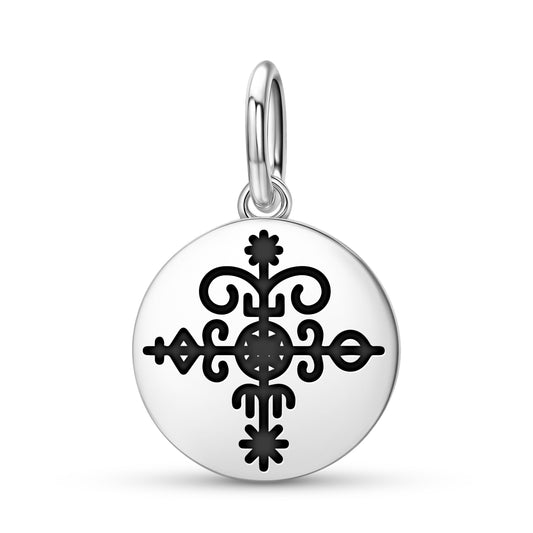 Simbi Ganga Central America Symbols Pendant Dangle Charm