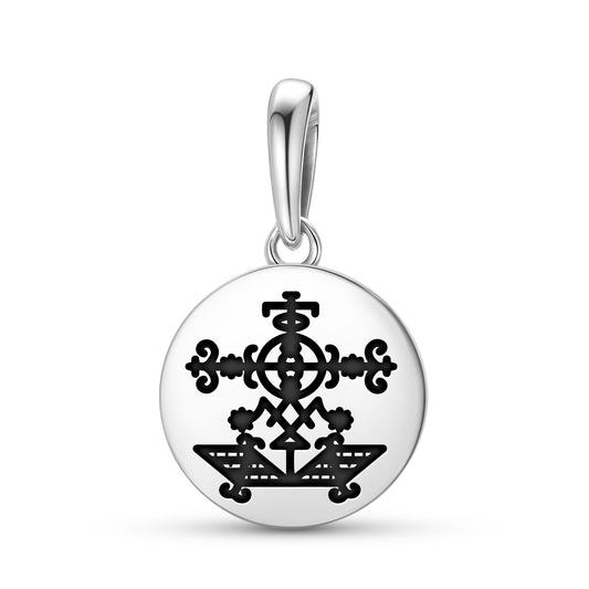 Simbi Dlo Central America Symbols Pendant Dangle Charm