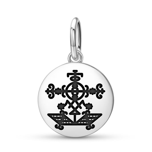 Simbi Dlo Central America Symbols Pendant Dangle Charm